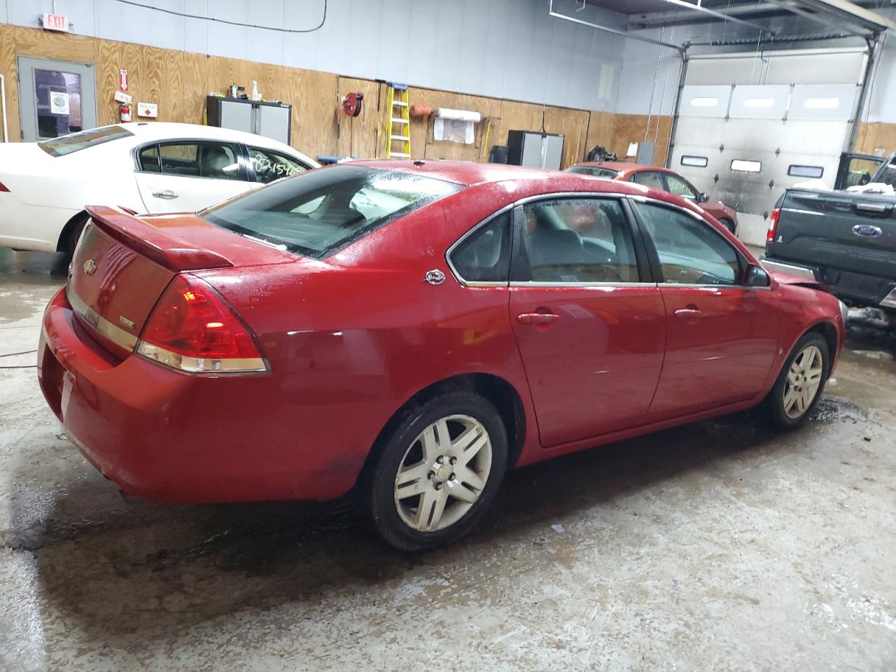 2008 Chevrolet Impala VIN 2G1WC583481234602 Copart auction photo, front end / minor dent/scratches damage thumbnail 3