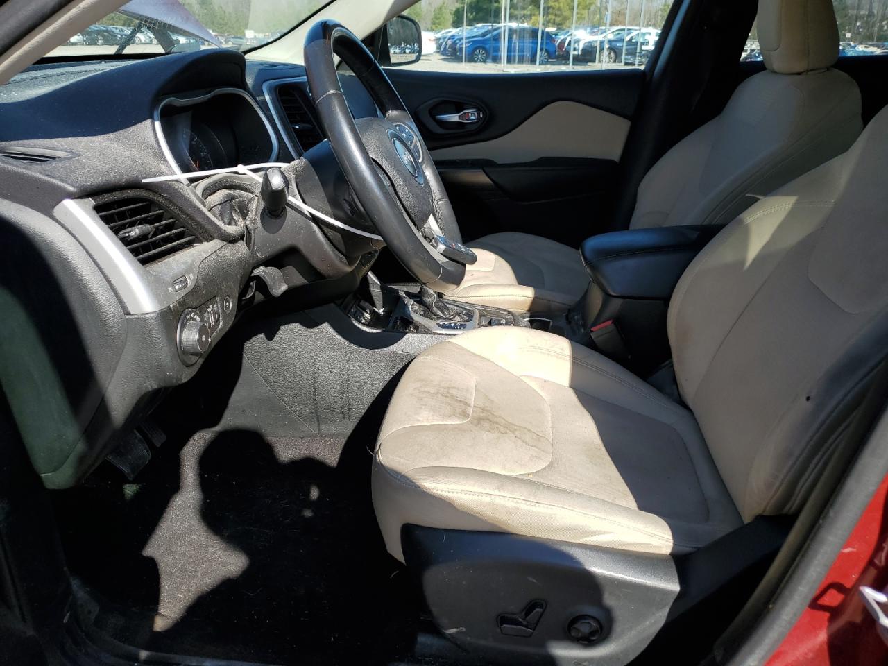 2015 Jeep Grand Cherokee VIN 1C4PJLCS9FW516325 Copart auction photo, front end / mechanical damage thumbnail 7