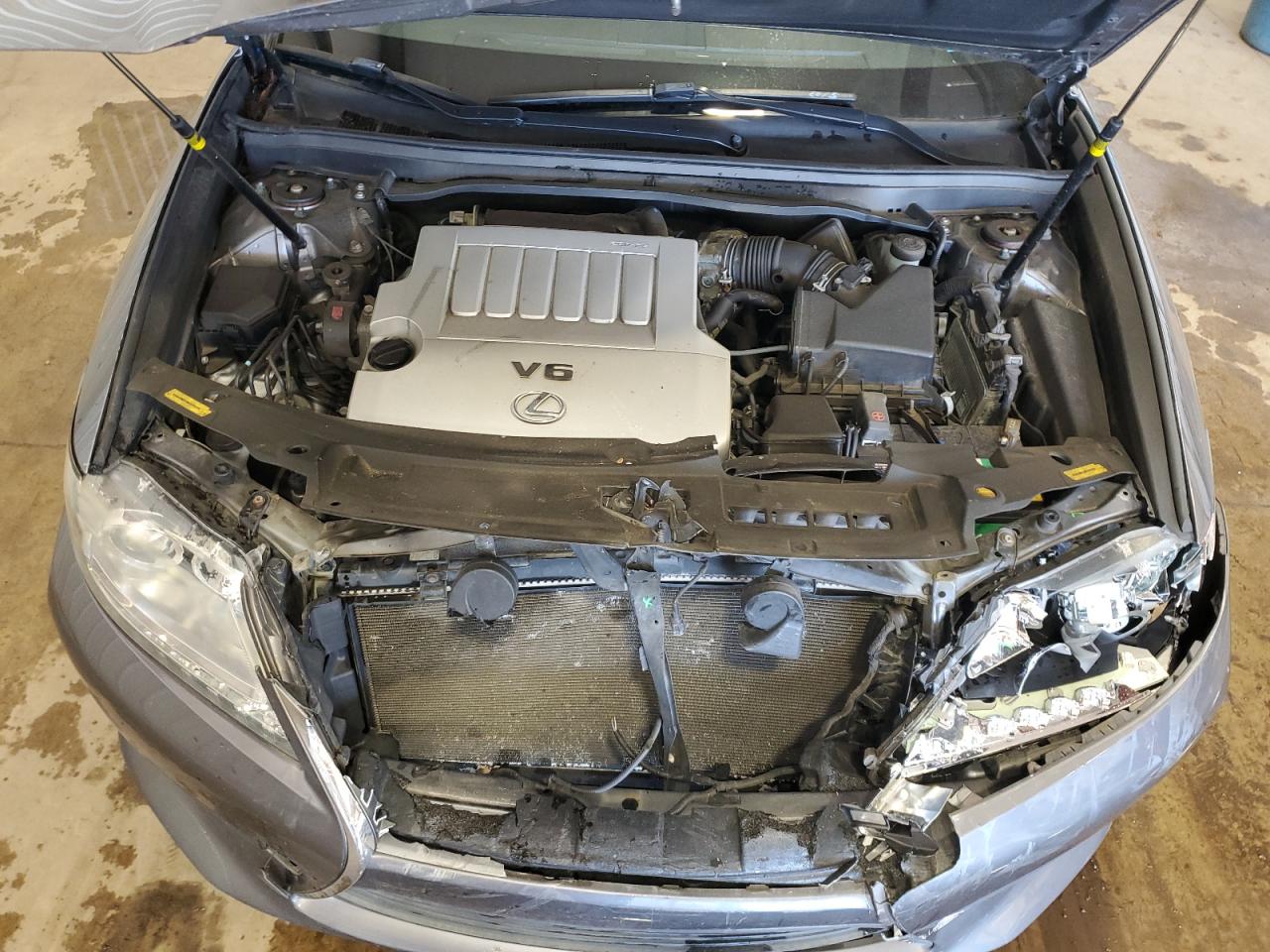 2013 Lexus ES VIN JTHBK1GG5D2058271 Copart auction photo, front end / side damage thumbnail 11