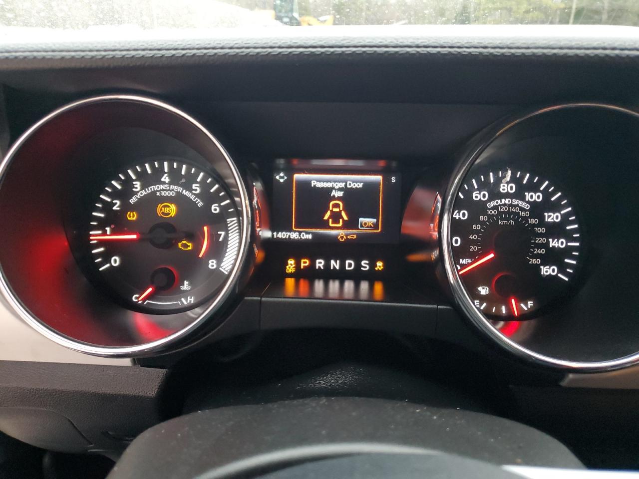2015 Ford Mustang VIN 1FA6P8TH0F5306719 Copart auction photo, all over damage thumbnail 9