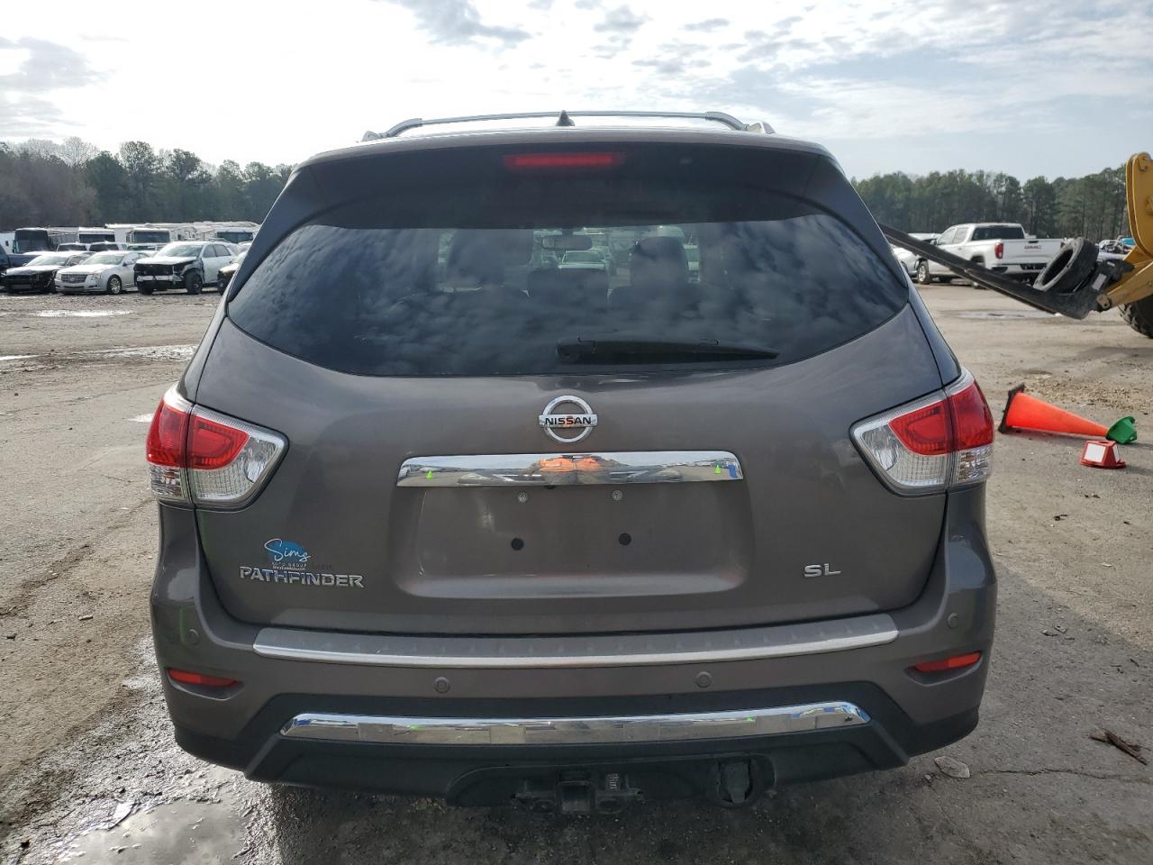 2014 Nissan Pathfinder VIN 5N1AR2MN8EC681246 Copart auction photo, front end damage thumbnail 6
