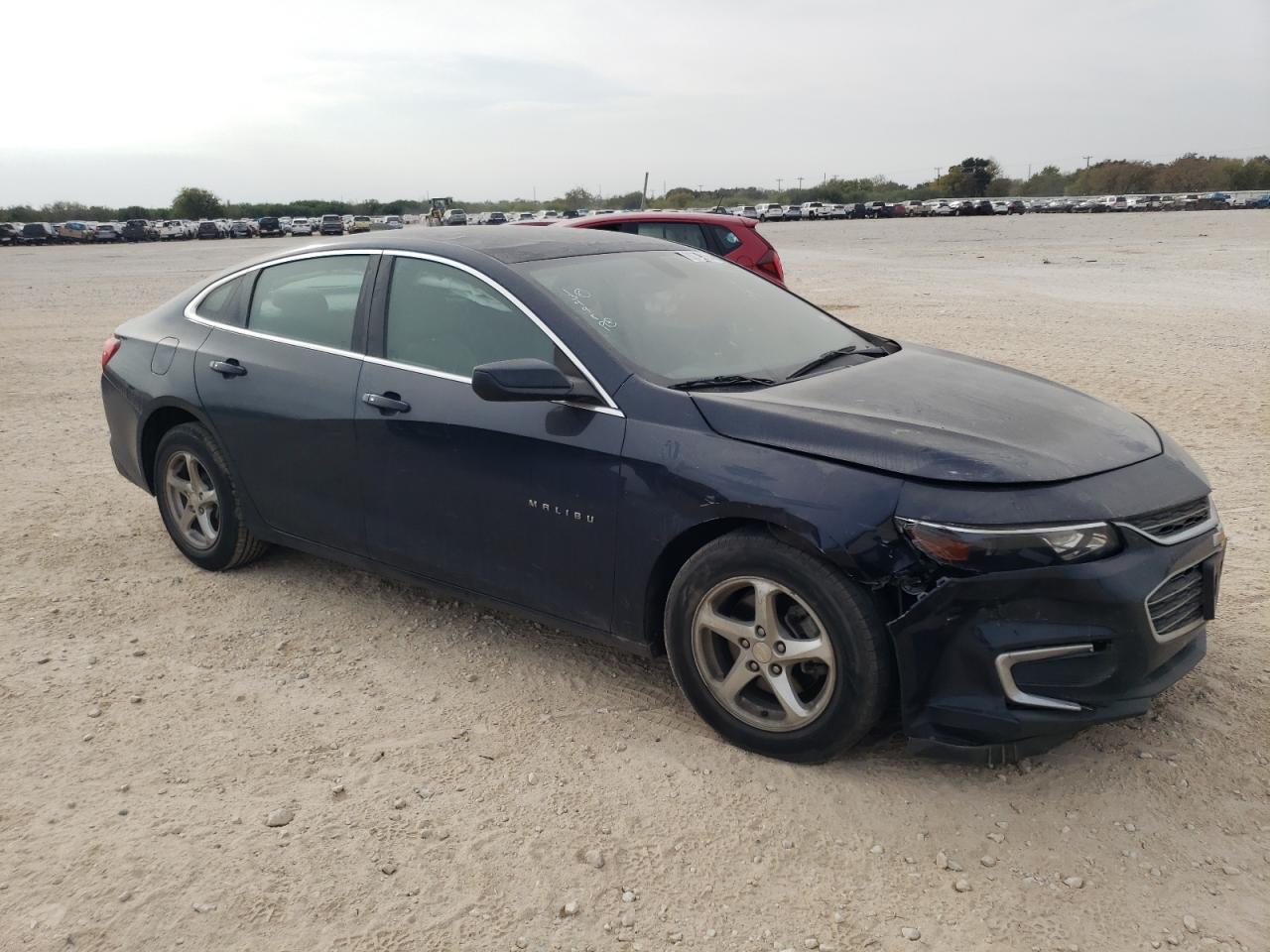 2017 Chevrolet Malibu VIN 1G1ZB5ST6HF157846 Copart auction photo, front end / minor dent/scratches damage thumbnail 4