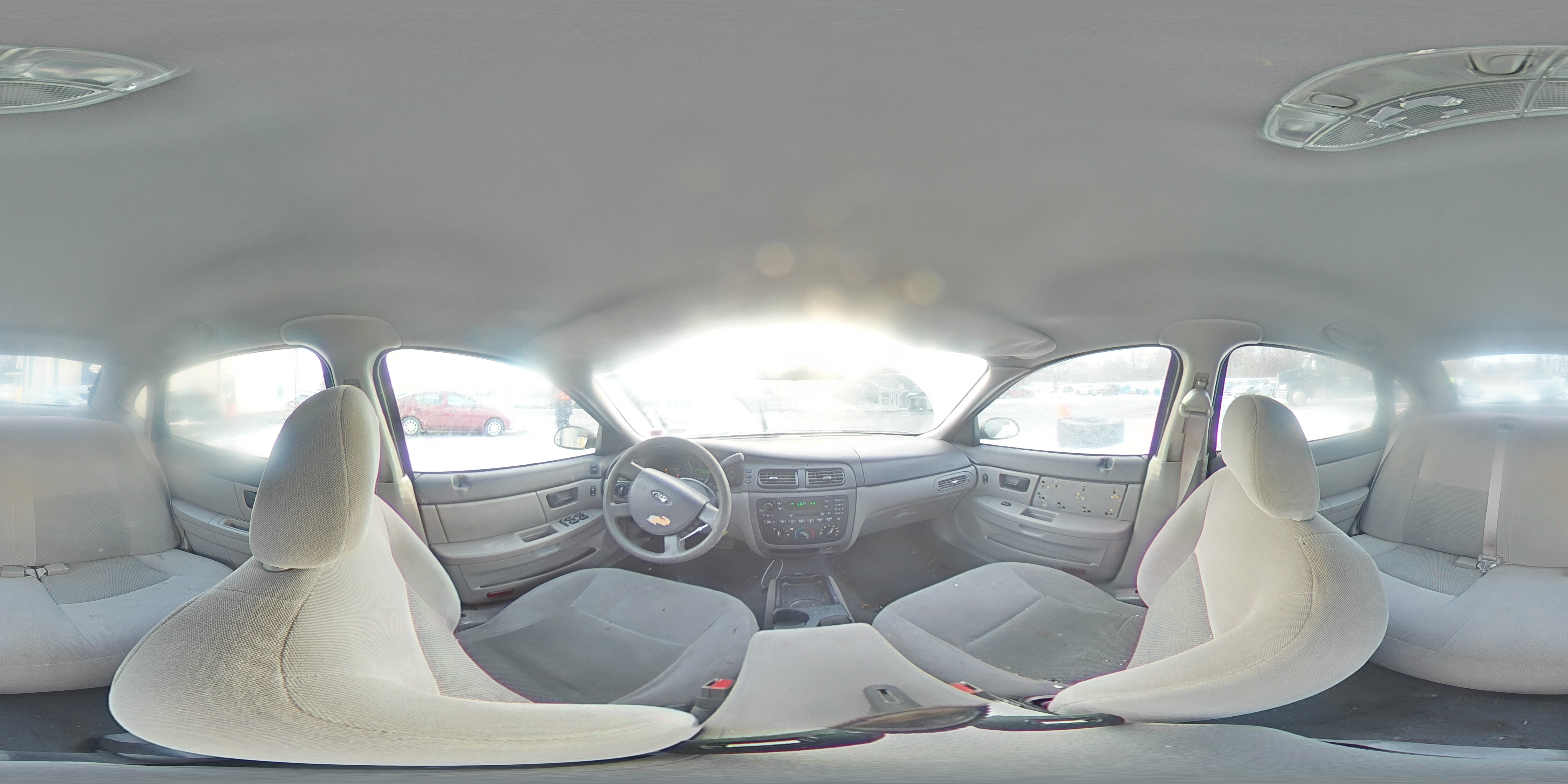 2005 Ford Taurus VIN 1FAFP53UX5A297030 Copart auction photo, front end damage thumbnail 13