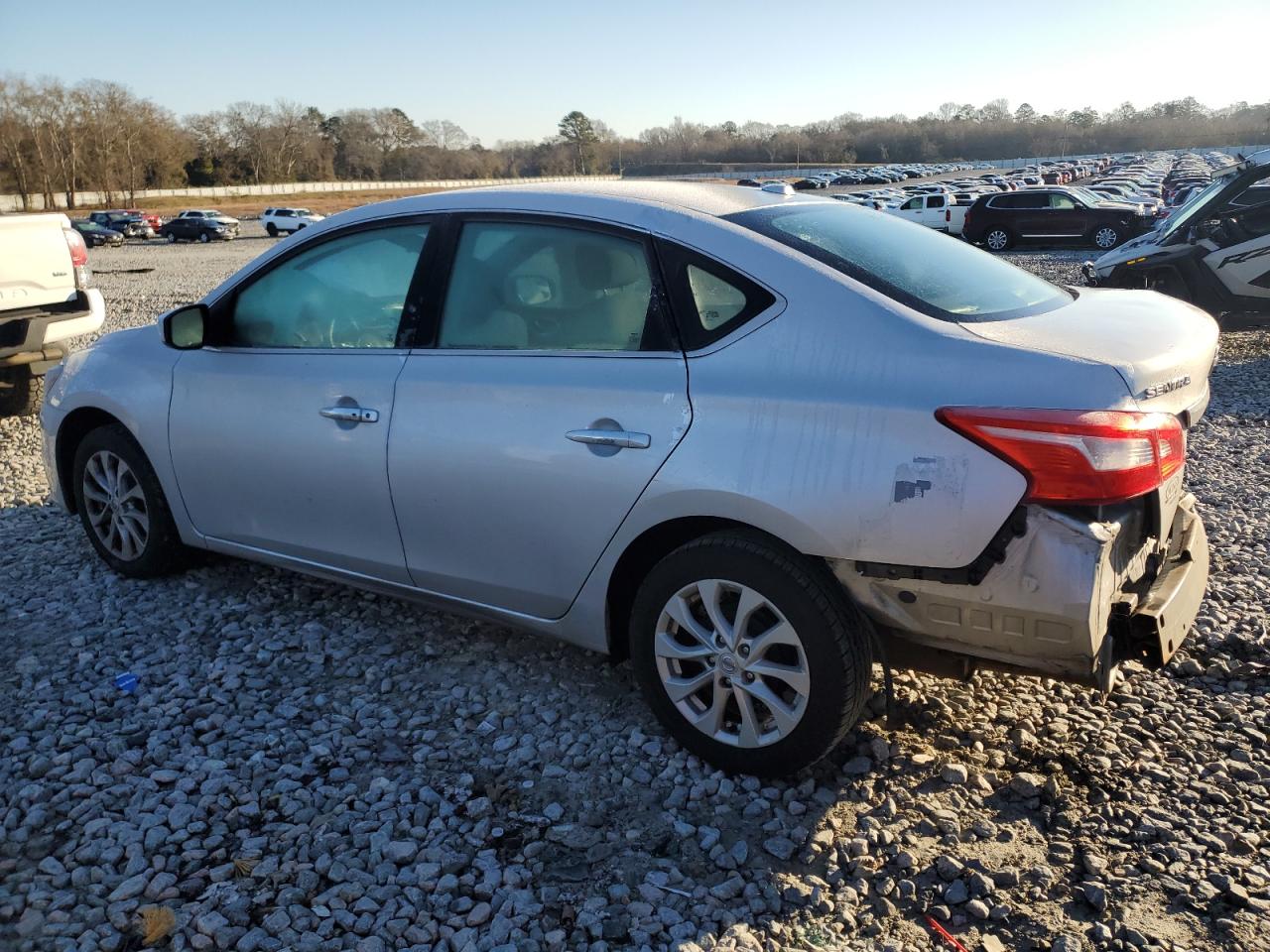 2019 Nissan Sentra VIN 3N1AB7AP0KY311278 Copart auction photo, rear end damage thumbnail 2