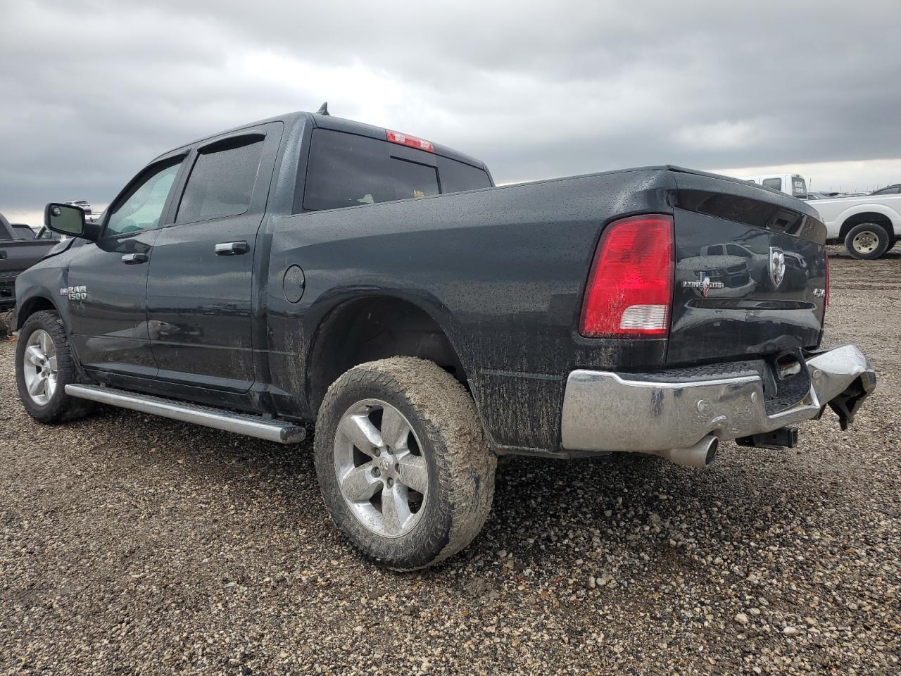 2017 RAM 1500 VIN 1C6RR7LT9HS528753 Copart auction photo, front end / rear end damage thumbnail 2