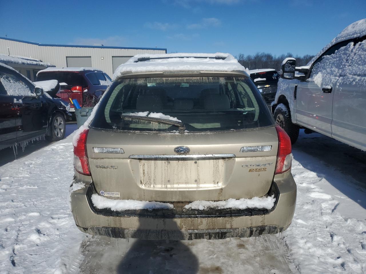 2009 Subaru Outback VIN 4S4BP61C596325667 Copart auction photo, front end / minor dent/scratches damage thumbnail 6