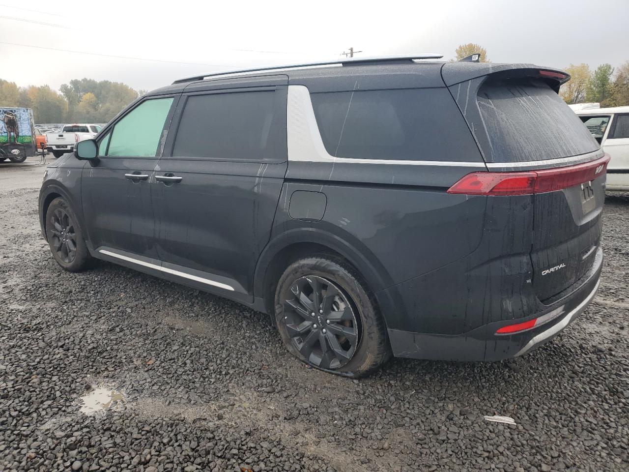 2024 KIA Carnival VIN KNDNE5H35R6423850 Copart auction photo, side damage thumbnail 2