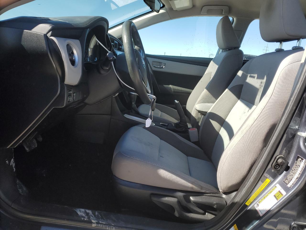 2017 Toyota Corolla VIN 5YFBURHE2HP720029 Copart auction photo, front end / frame damage damage thumbnail 7