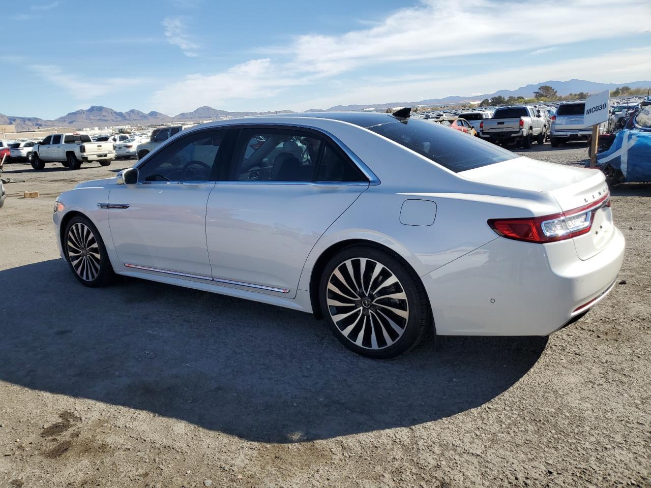 2018 Lincoln Continental VIN 1LN6L9BP8J5614455 Copart auction photo, undercarriage / front end damage thumbnail 2