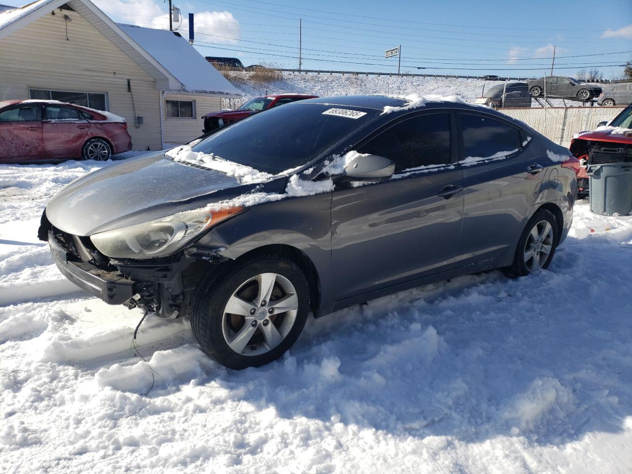 2011 Hyundai Elantra VIN 5NPDH4AEXBH058036