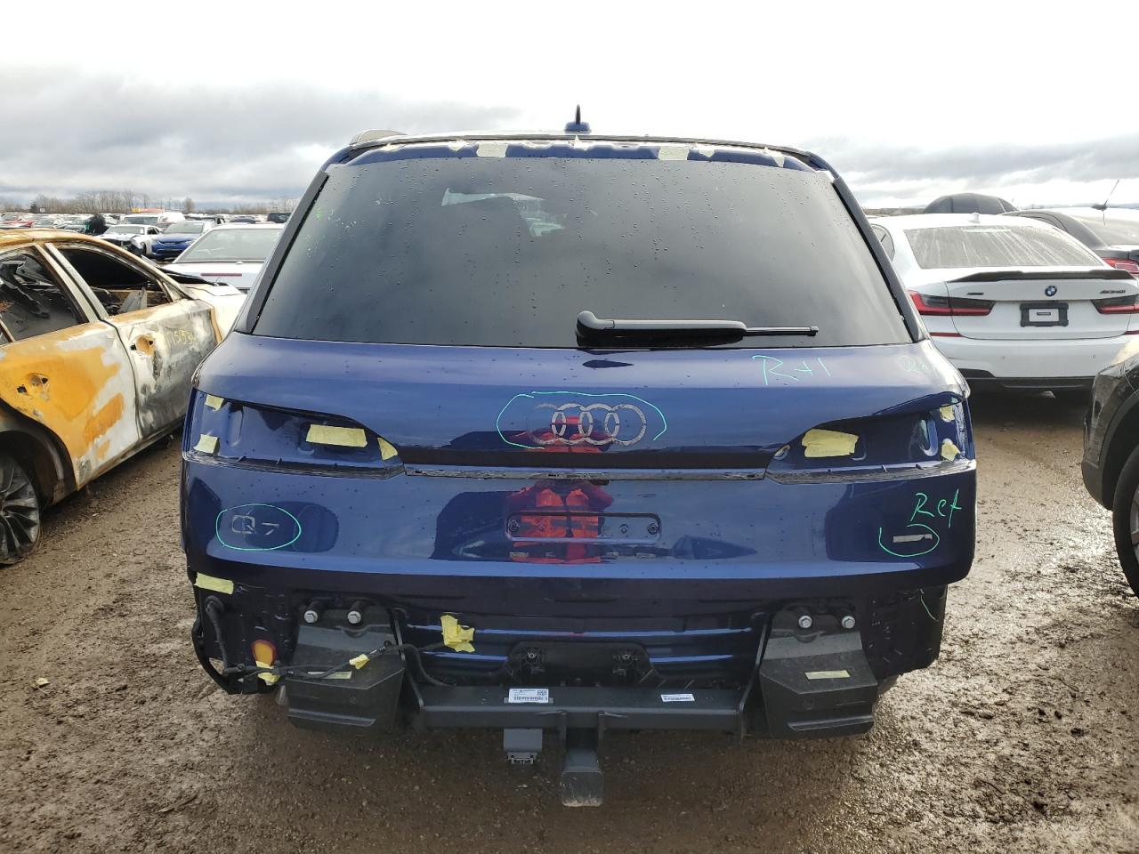 2024 Audi Q7 VIN WA1VXBF77RD008467 Copart auction photo, all over damage thumbnail 6