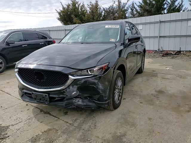 2017 Mazda CX-5 VIN JM3KFACLXH0195725 Copart auction photo, side / front end damage thumbnail 11