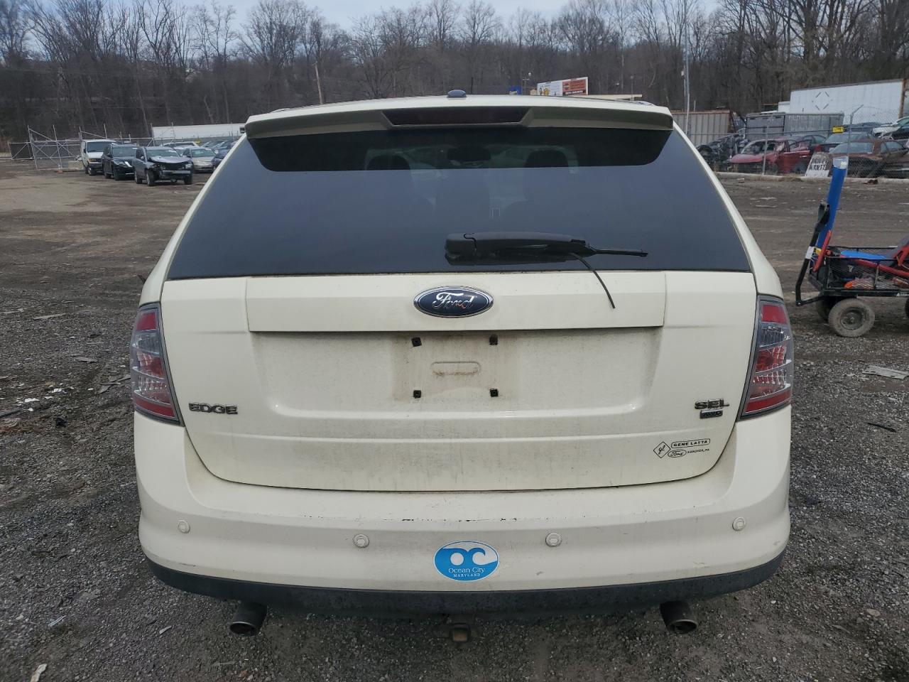 2007 Ford Edge VIN 2FMDK49C37BA82696 Copart auction photo, burn - engine damage thumbnail 6