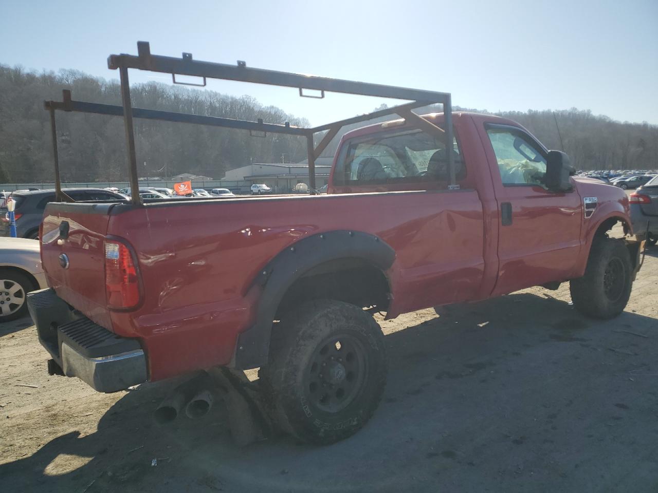 2010 Ford F350 VIN 1FTWF3BR2AEA50862 Copart auction photo, front end / side damage thumbnail 3