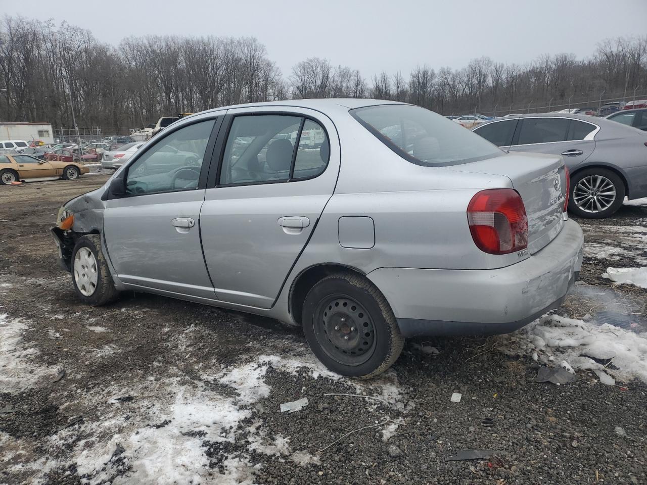 2002 Toyota Echo VIN JTDBT123025030294 Copart auction photo, side / front end damage thumbnail 2