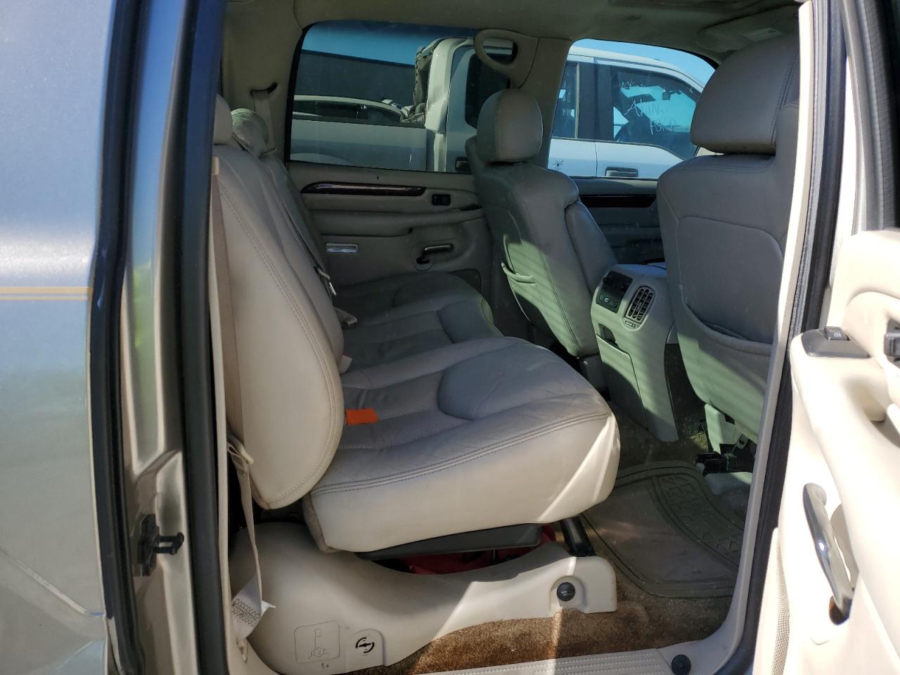 2003 Cadillac Escalade VIN 3GYEK63N43G256050 Copart auction photo, rear end / side damage thumbnail 10