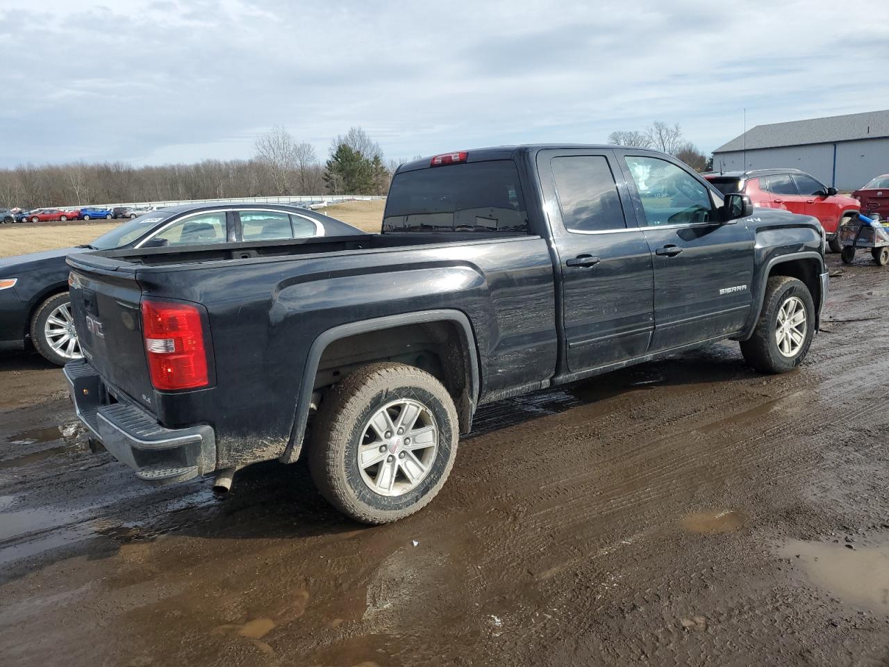 2016 GMC Sierra VIN 1GTV2MEC4GZ170023 Copart auction photo, front end damage thumbnail 3