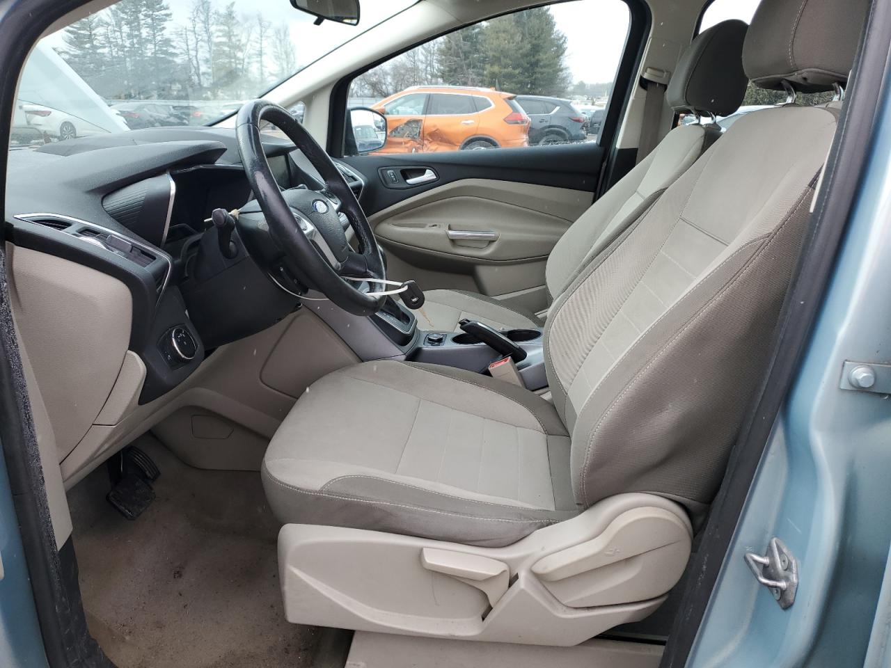 2013 Ford C-MAX VIN 1FADP5AU5DL557413 Copart auction photo, front end / rear end damage thumbnail 7