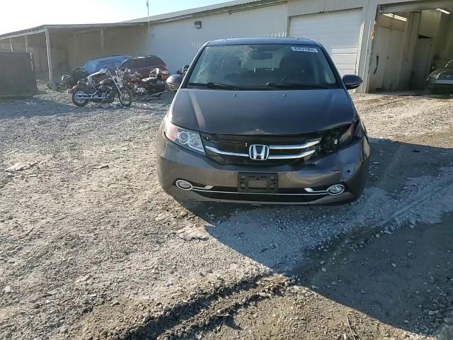 2014 Honda Odyssey VIN 5FNRL5H97EB101284 Copart auction photo, front end / minor dent/scratches damage thumbnail 14