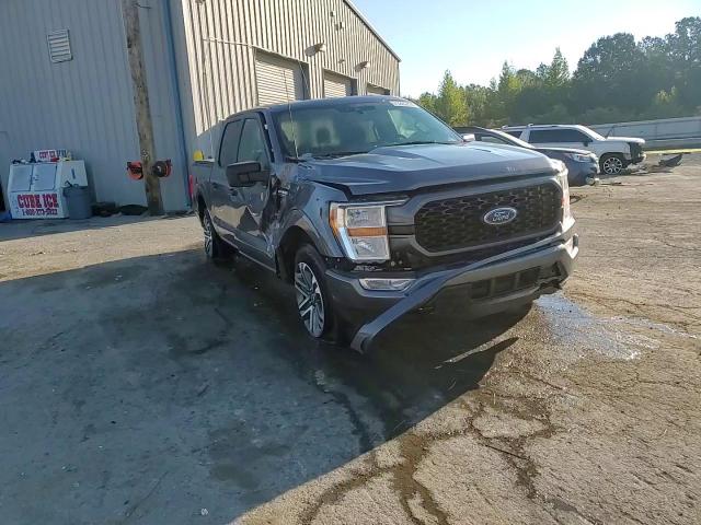2022 Ford F-150 VIN 1FTEW1CP6NKD32796 Copart auction photo, side / front end damage thumbnail 13
