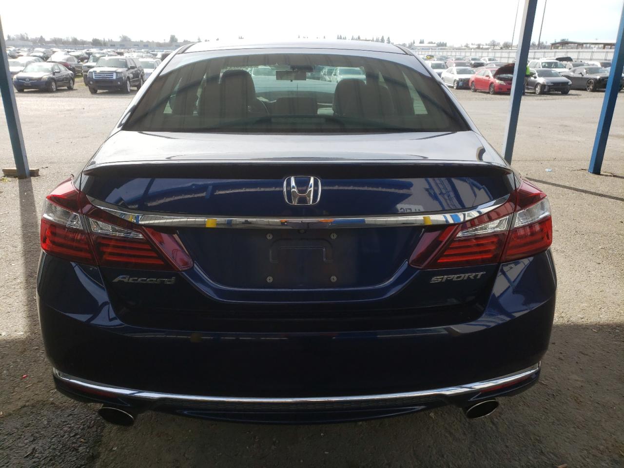 2016 Honda Accord VIN 1HGCR2F60GA216947 Copart auction photo, front end damage thumbnail 6