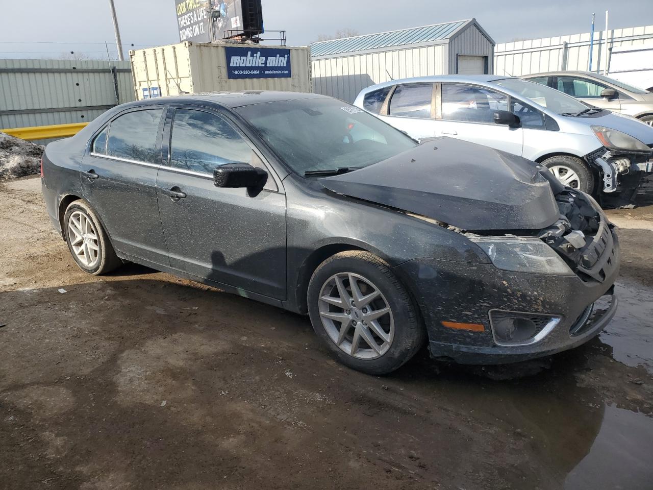 2012 Ford Fusion VIN 3FAHP0JA4CR204560 Copart auction photo, front end damage thumbnail 4