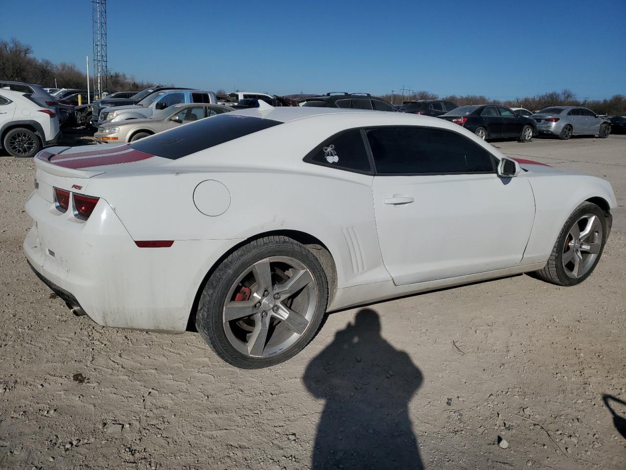 2012 Chevrolet Camaro VIN 2G1FC1E36C9146190 Copart auction photo, front end / side damage thumbnail 3