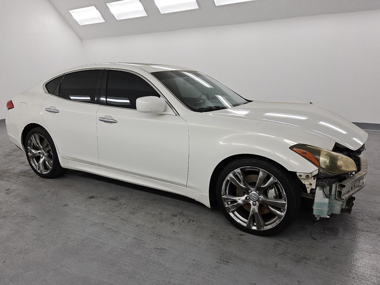 2011 Infiniti M VIN JN1BY1AP8BM322659 Copart auction photo, front end damage thumbnail 4