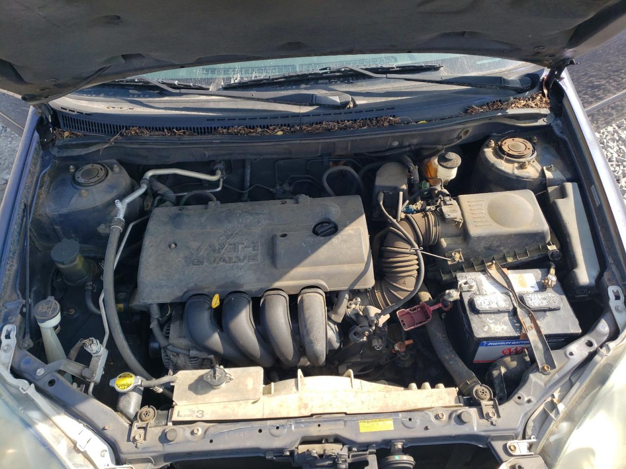 2003 Toyota Corolla VIN 1NXBR32E53Z129112 Copart auction photo, side damage thumbnail 11