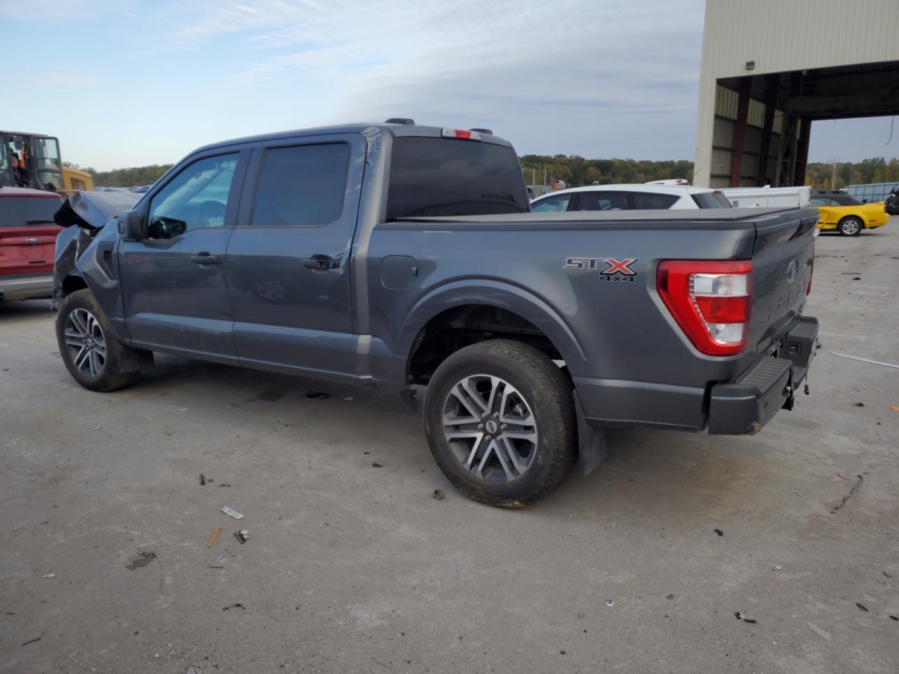 2023 Ford F-150 VIN 1FTEW1EP4PKF96115 Copart auction photo, front end / side damage thumbnail 2