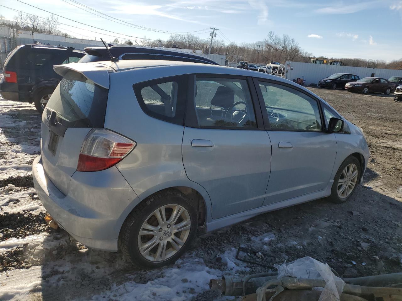 2010 Honda Fit VIN JHMGE8H40AC032905 Copart auction photo, front end damage thumbnail 3