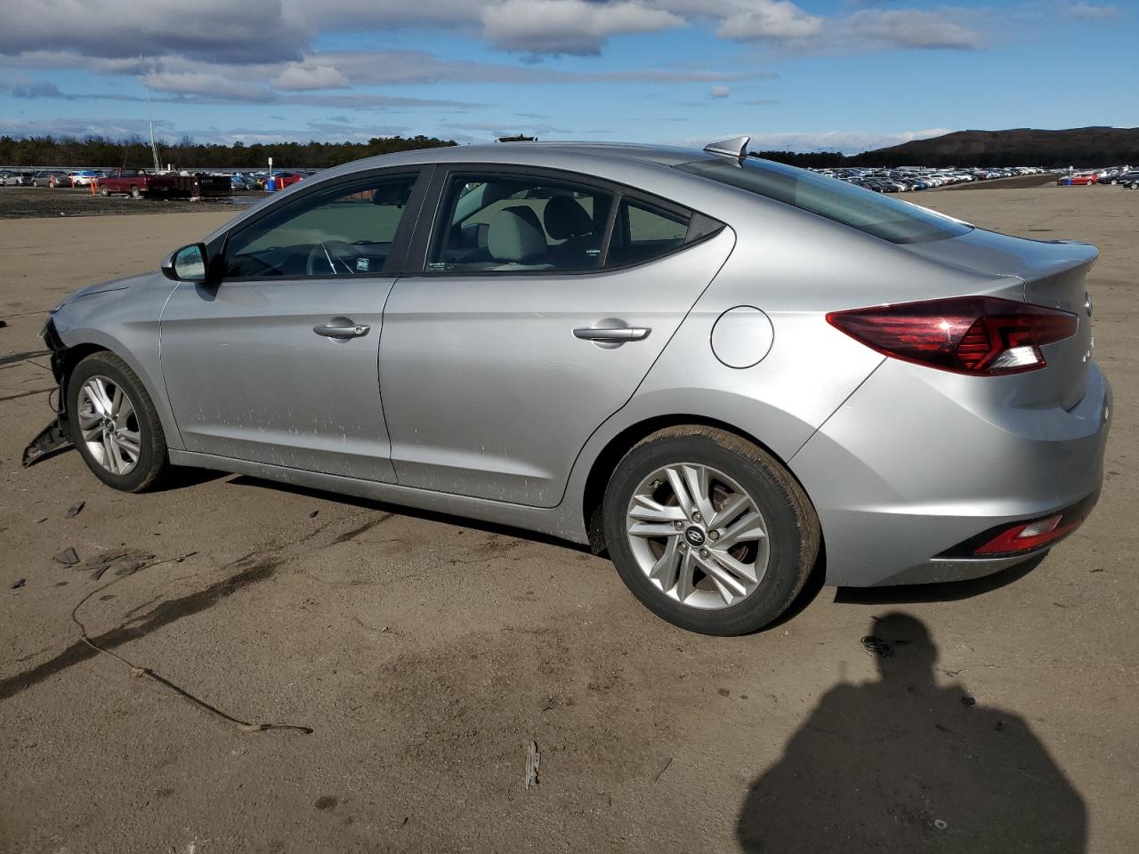 2020 Hyundai Elantra VIN 5NPD84LF9LH572869 Copart auction photo, front end / minor dent/scratches damage thumbnail 2