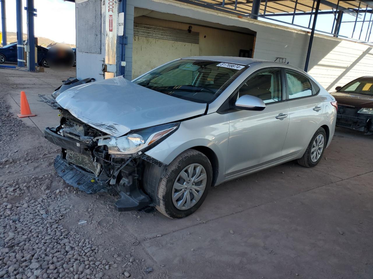 2021 Hyundai Accent VIN 3KPC24A68ME147245 - Copart auction photo