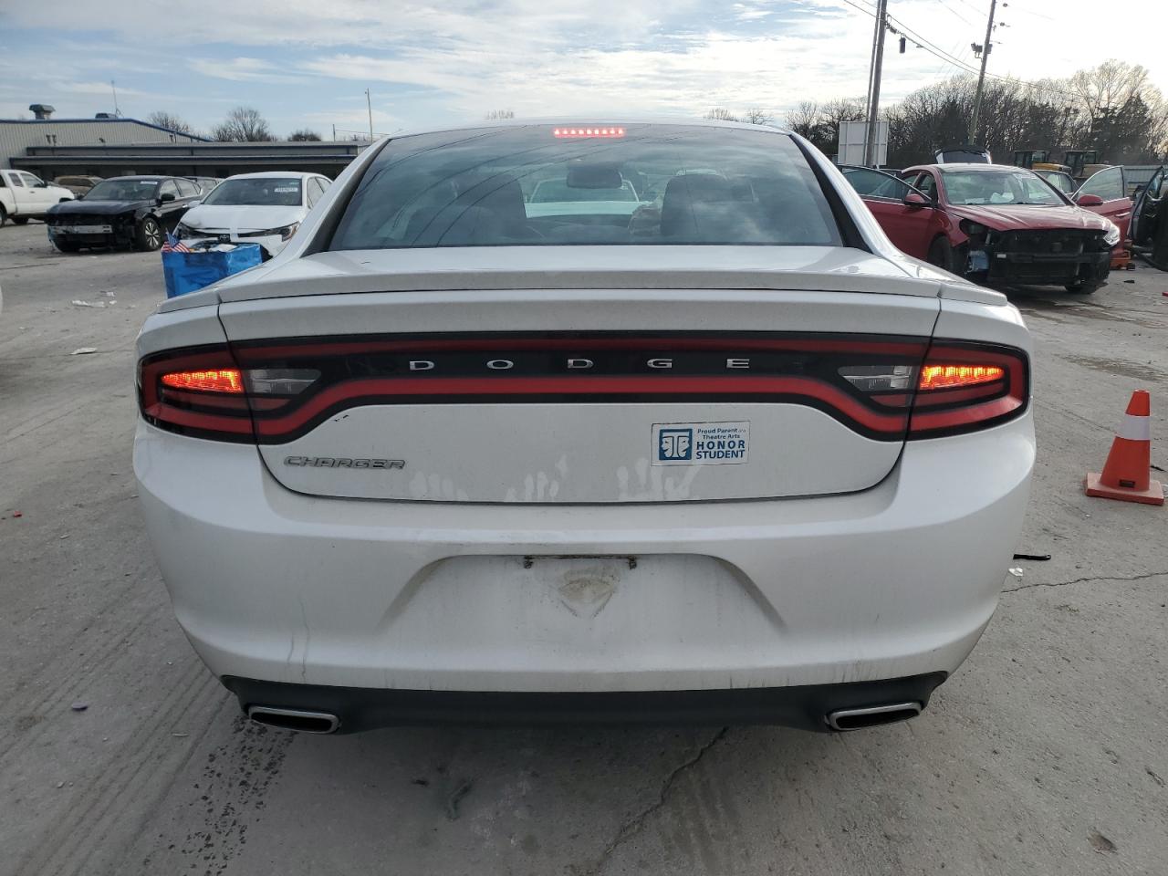 2016 Dodge Charger VIN 2C3CDXBG3GH180329 Copart auction photo, front end / minor dent/scratches damage thumbnail 6