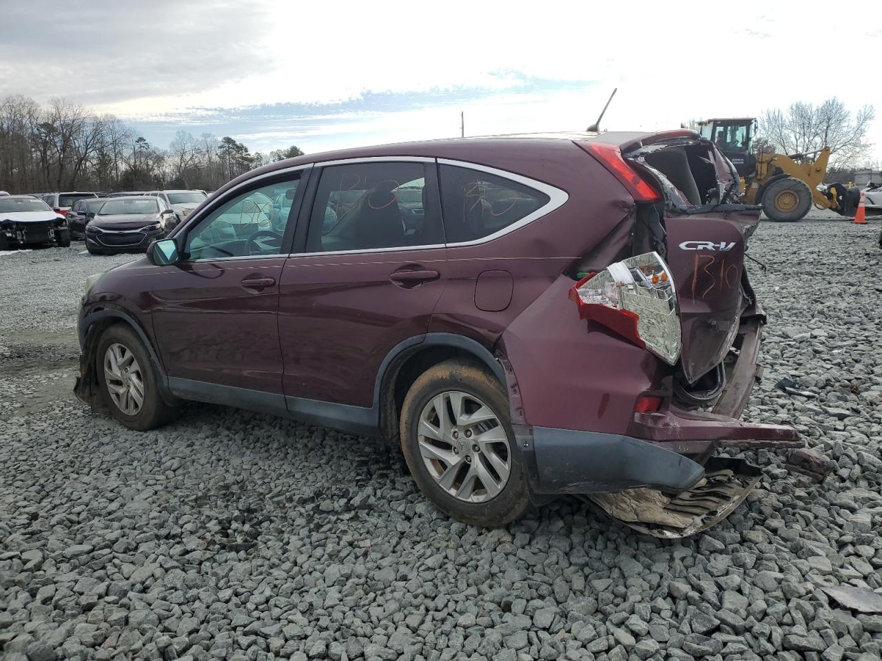 2016 Honda CR-V VIN 2HKRM4H58GH718296 Copart auction photo, all over damage thumbnail 2