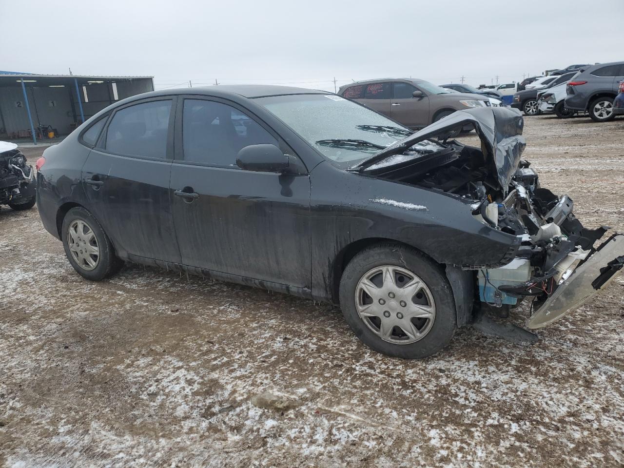 2009 Hyundai Elantra VIN KMHDU46D69U632946 Copart auction photo, front end damage thumbnail 4