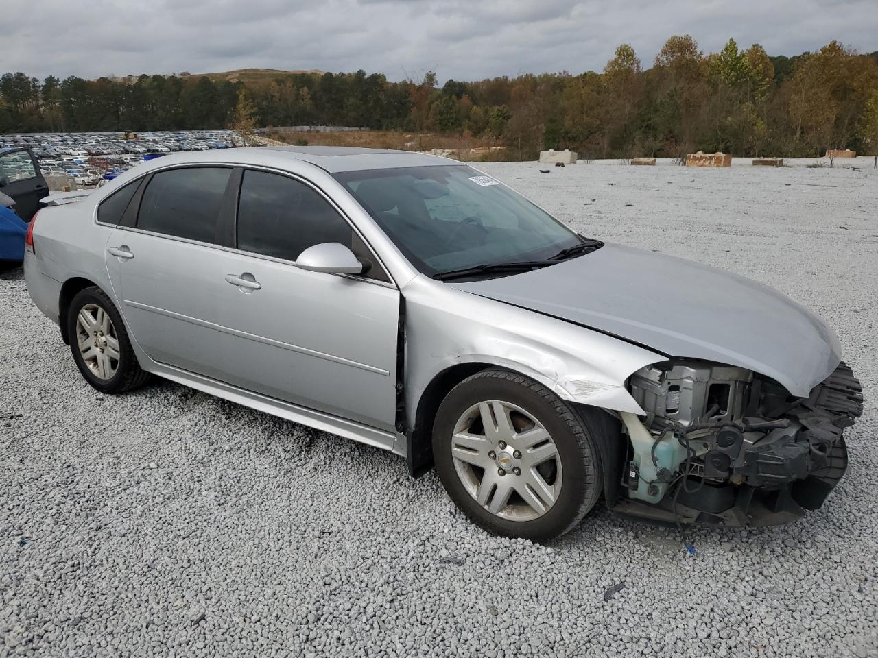 2011 Chevrolet Impala VIN 2G1WB5EK2B1328418 Copart auction photo, front end / mechanical damage thumbnail 4