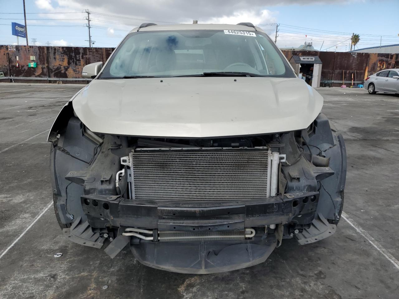 2014 Chevrolet Traverse VIN 1GNKRGKD2EJ134329 Copart auction photo, side / front end damage thumbnail 5