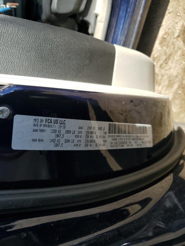 2017 Chrysler Pacifica VIN 2C4RC1EG3HR652672 Copart auction photo, front end damage thumbnail 14