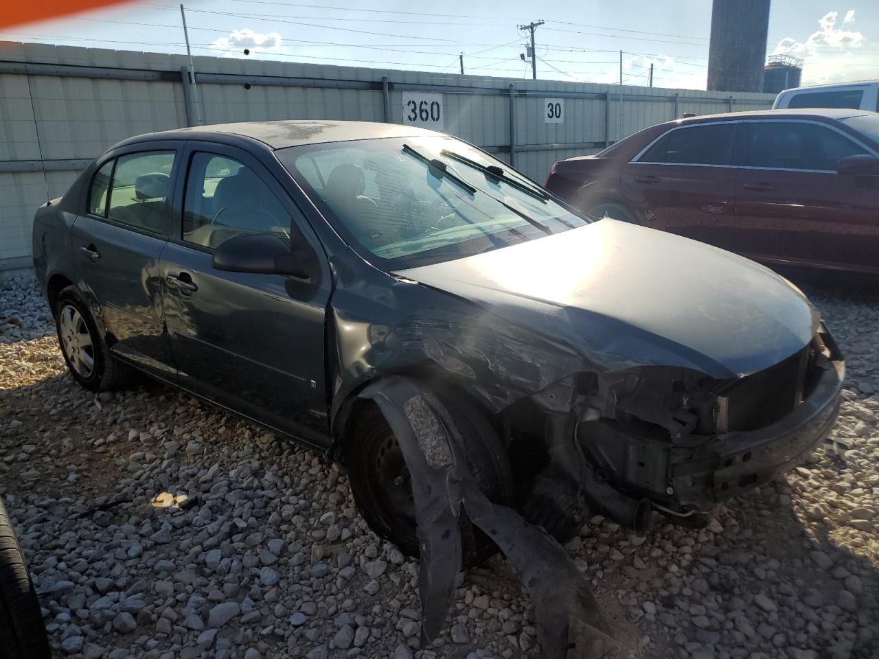 2006 Chevrolet Cobalt VIN 1G1AK55FX67617021 Copart auction photo, front end / minor dent/scratches damage thumbnail 4