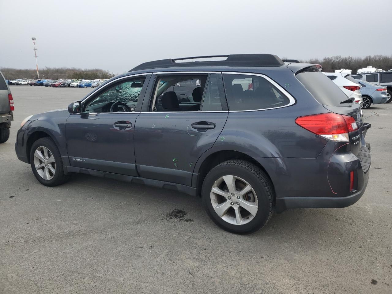 2013 Subaru Outback VIN 4S4BRBCC6D3200087 Copart auction photo, vandalism / front end damage thumbnail 2