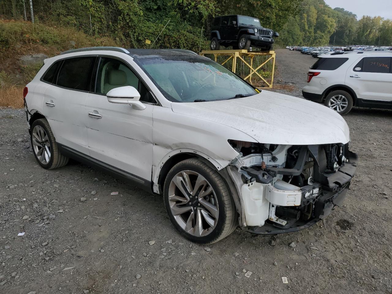 2018 Lincoln MKX VIN 2LMPJ8LP5JBL26301 Copart auction photo, all over damage thumbnail 4