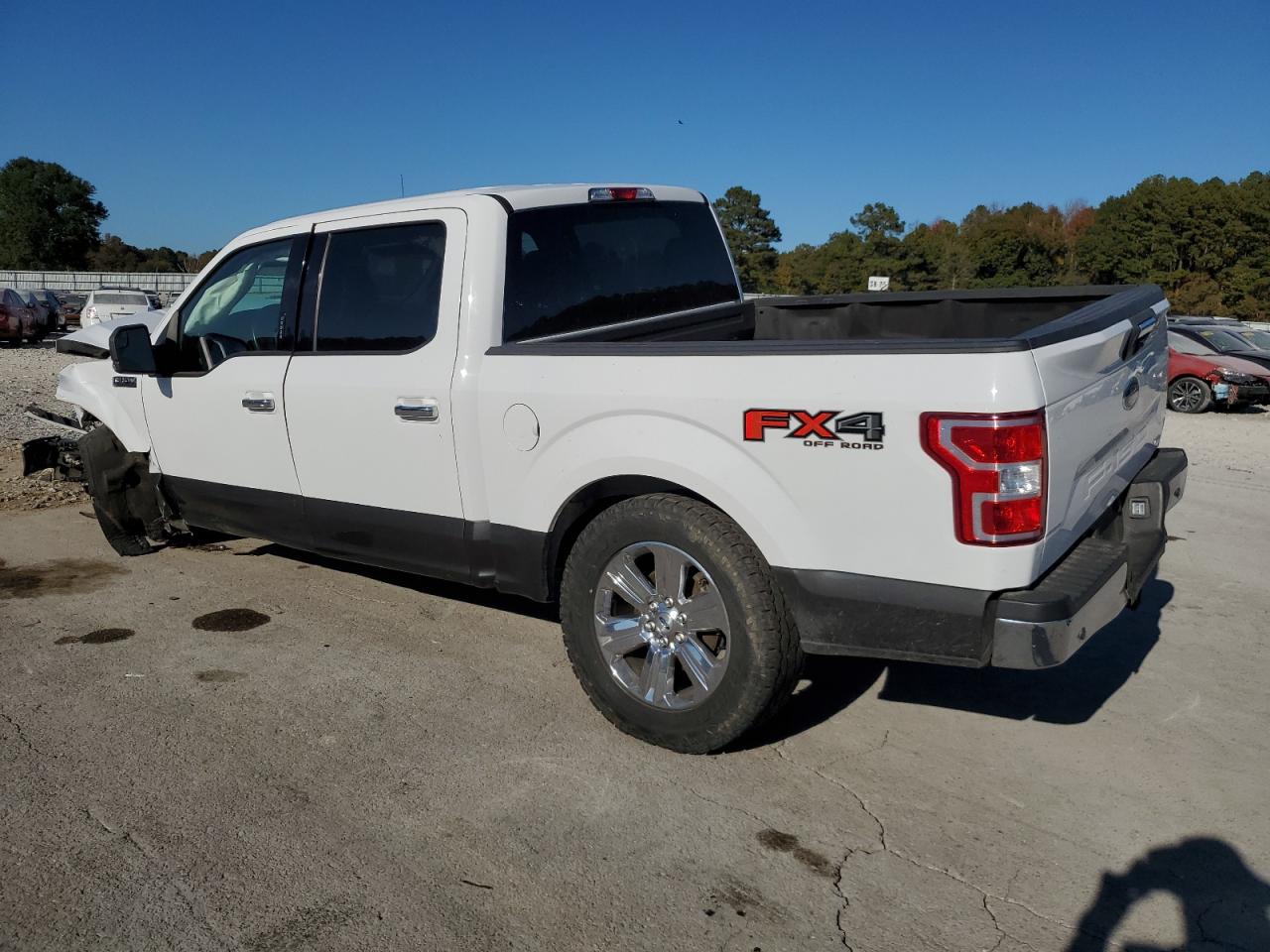 2019 Ford F-150 VIN 1FTEW1E48KKE56812 Copart auction photo, front end / side damage thumbnail 2