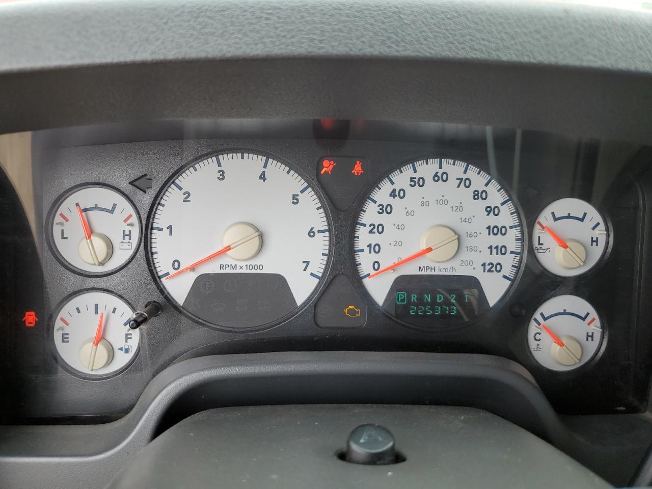 2006 Dodge RAM VIN 1D7HA18N26S610099 Copart auction photo, mechanical damage thumbnail 9