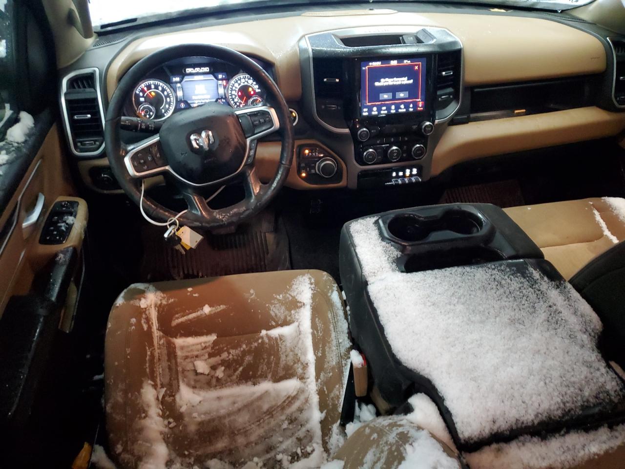 2019 RAM 1500 VIN 1C6SRFFT4KN536210 Copart auction photo, rear end damage thumbnail 8