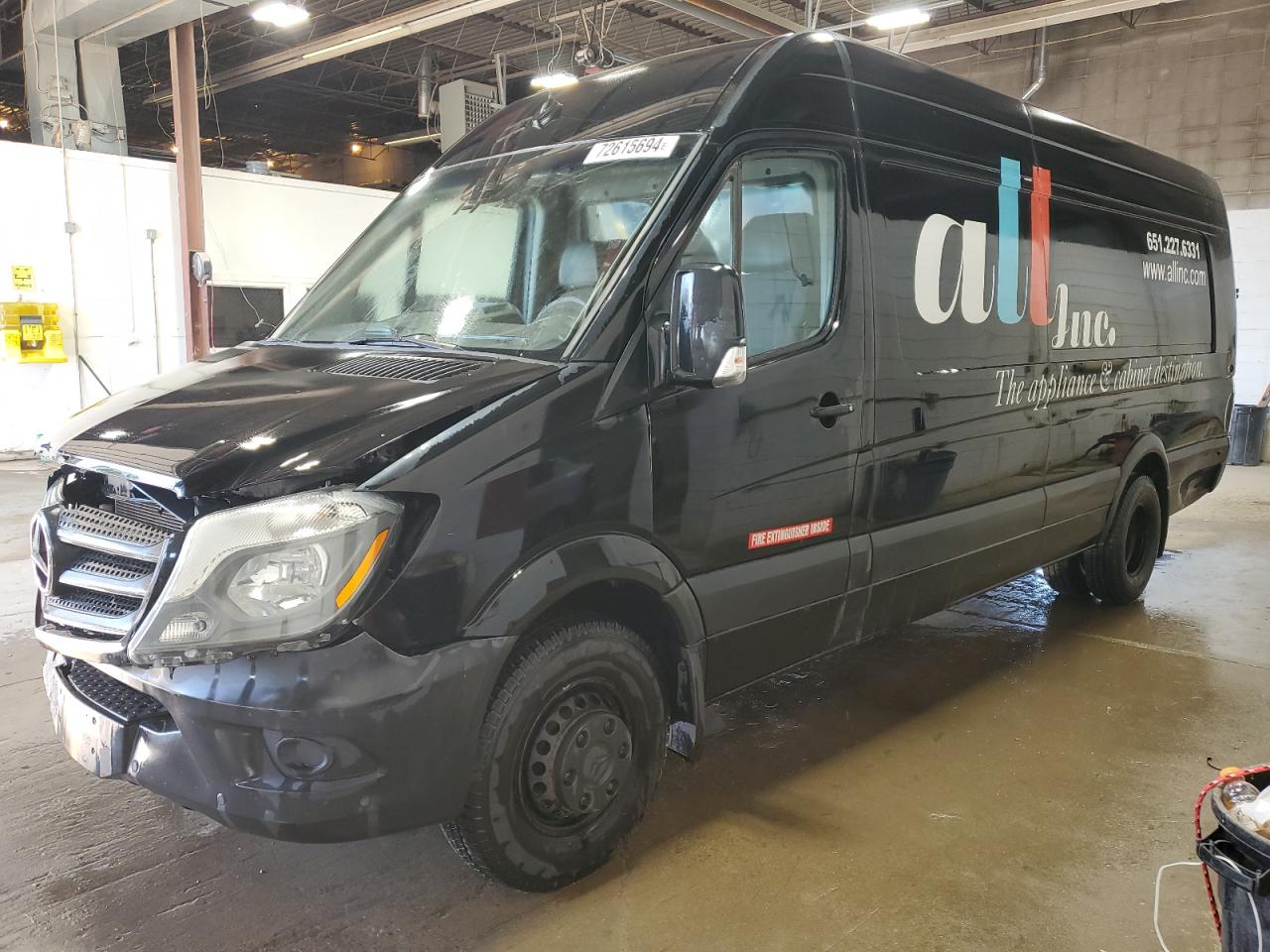 2017 Mercedes-Benz Sprinter VIN WD3PF1CD4HP548453