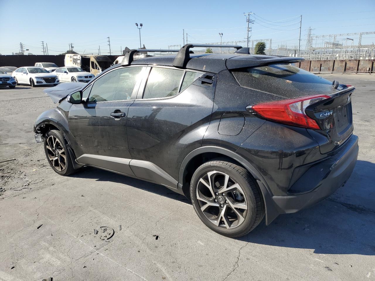 2019 Toyota C-HR VIN JTNKHMBX1K1049865 Copart auction photo, front end damage thumbnail 2