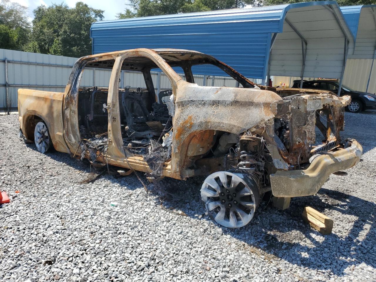 2022 Chevrolet Silverado VIN 3GCPDBEK1NG560248 Copart auction photo, burn damage thumbnail 4