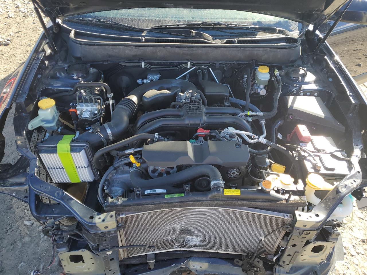 2014 Subaru Outback VIN 4S4BRCDC0E3276863 Copart auction photo, front end damage thumbnail 11