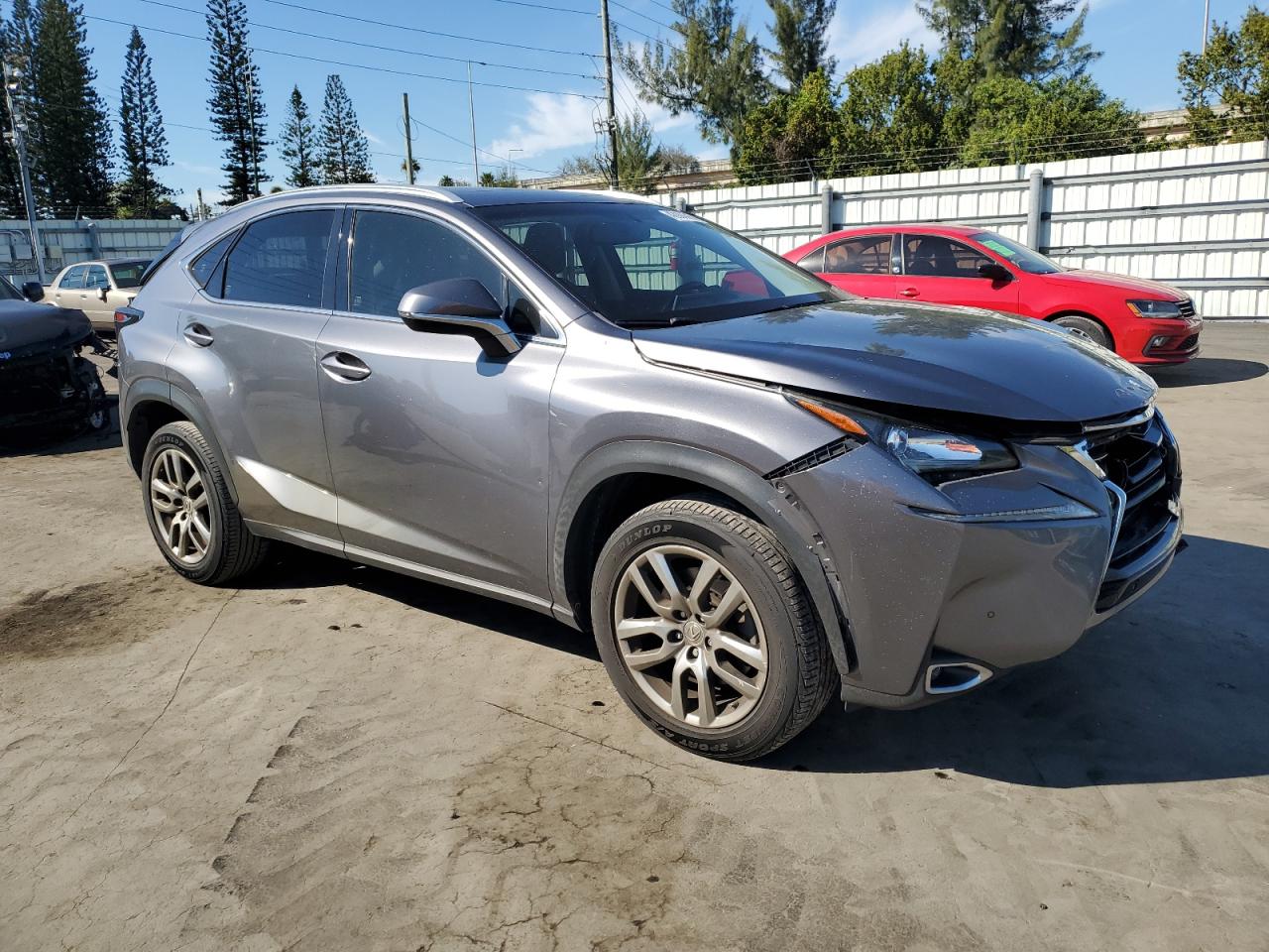 2016 Lexus NX VIN JTJYARBZXG2031235 Copart auction photo, front end / rear end damage thumbnail 4